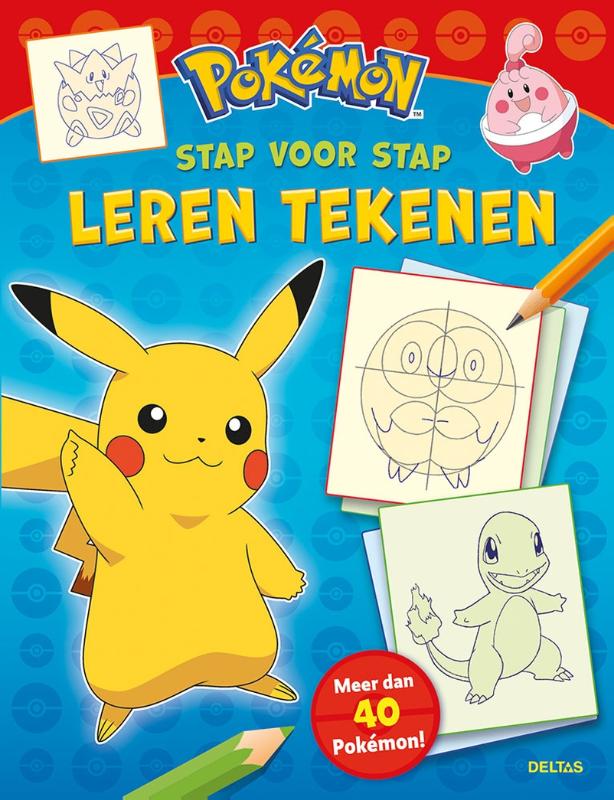 Omslag van Pokémon - Stap voor stap leren tekenen