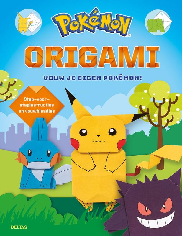 Omslag van Pokémon origami