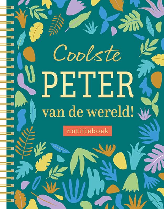 Omslag van Notitieboek - Coolste peter van de wereld!