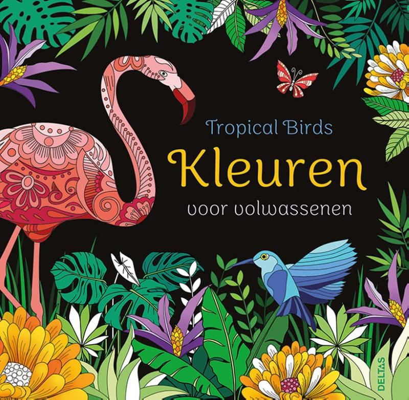 Omslag van Tropical Birds - Kleuren voor volwassenen
