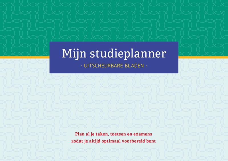 Omslag van Mijn studieplanner - groen