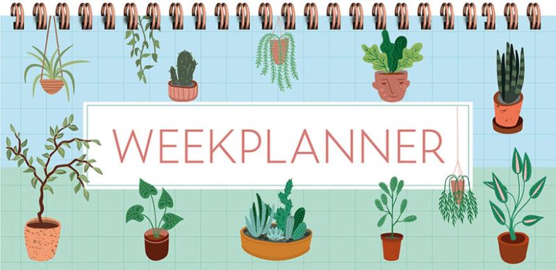 Omslag van Weekplanner - Houseplants