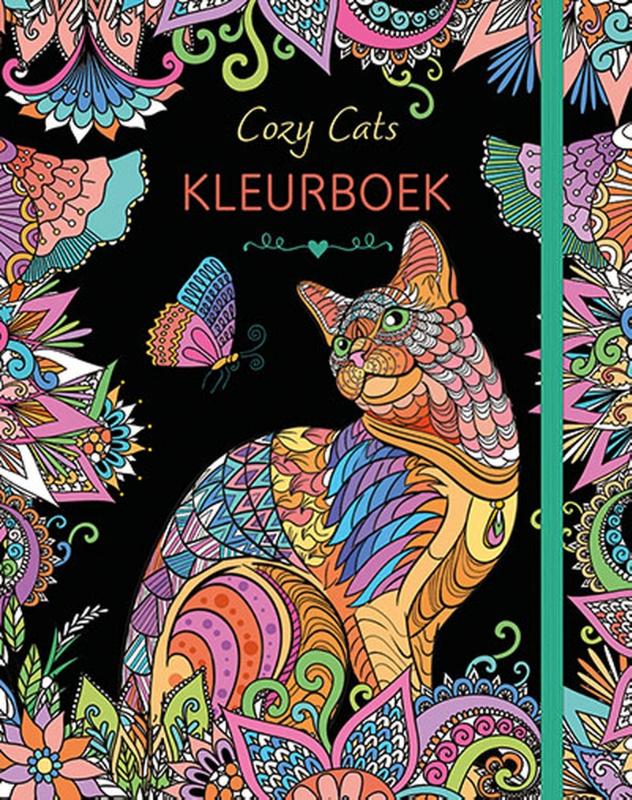 Omslag van Cozy cats kleurboek