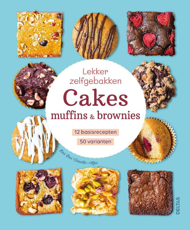 Omslag van Lekker zelfgebakken Cakes, muffins & brownies