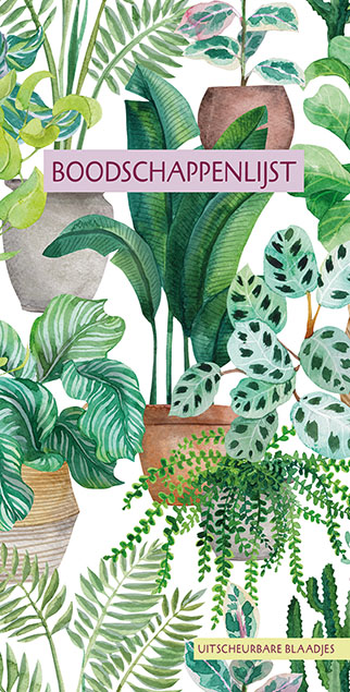 Omslag van Boodschappenlijst - Urban Jungle
