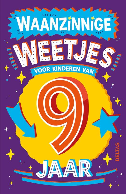 Omslag van Waanzinnige weetjes voor kinderen van 9 jaar