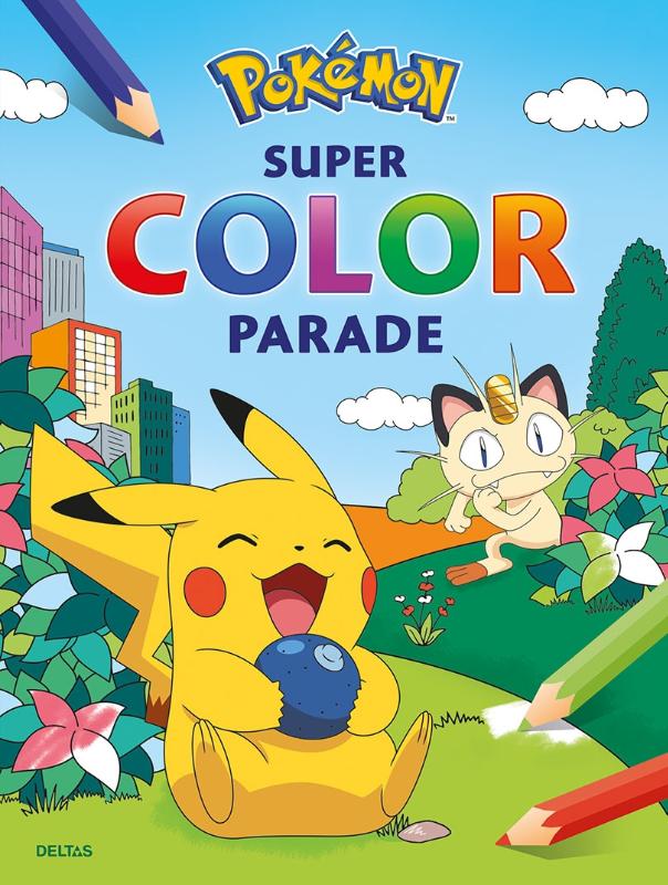 Omslag van Pokémon Super Color Parade