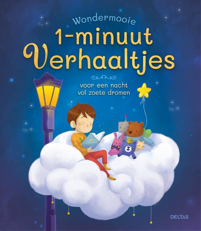 Omslag van Wondermooie 1-minuutverhaaltjes voor een nacht vol zoete dromen