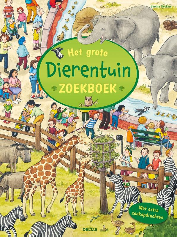 Omslag van Het grote dierentuin zoekboek