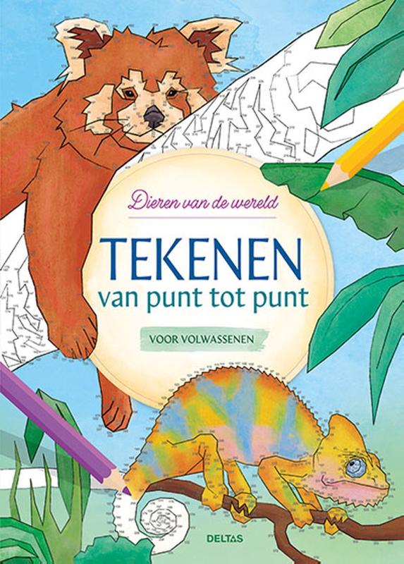 Omslag van Tekenen van punt tot punt voor volwassenen
