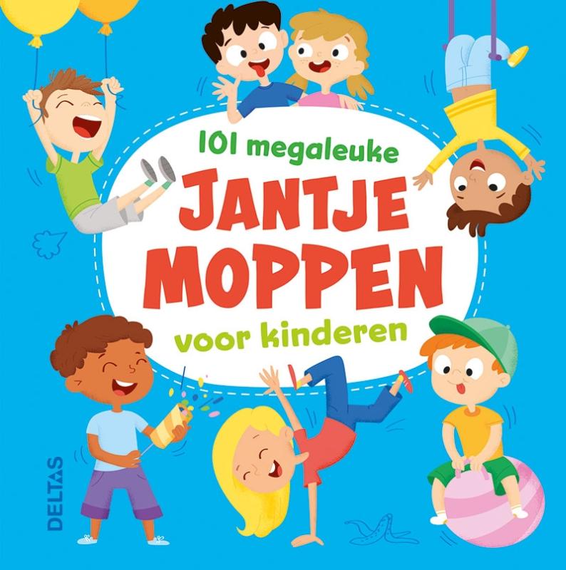 Omslag van 101 megaleuke Jantje moppen voor kinderen