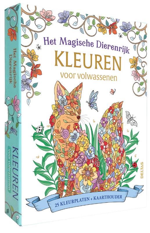 Omslag van Het magische Dierenrijk - Kleuren voor volwassenen