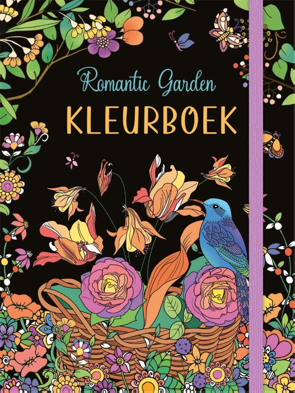 Omslag van Romantic Garden kleurboek
