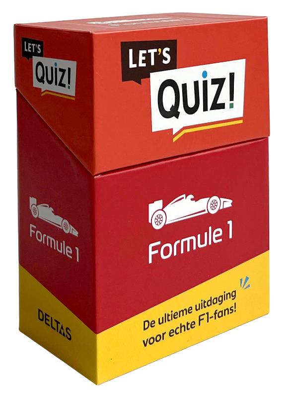 Omslag van Let's Quiz! - Formule 1