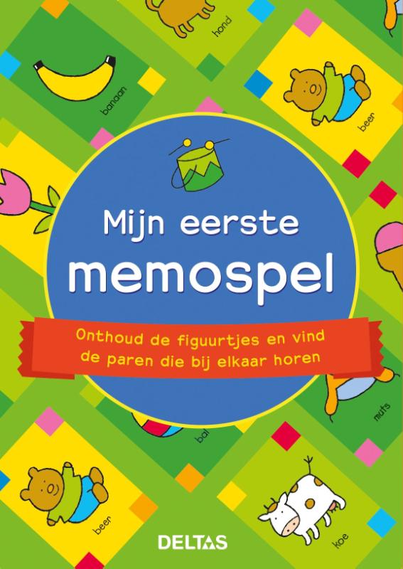 Omslag van Speel- en leerkaarten - Mijn eerste memo-spel