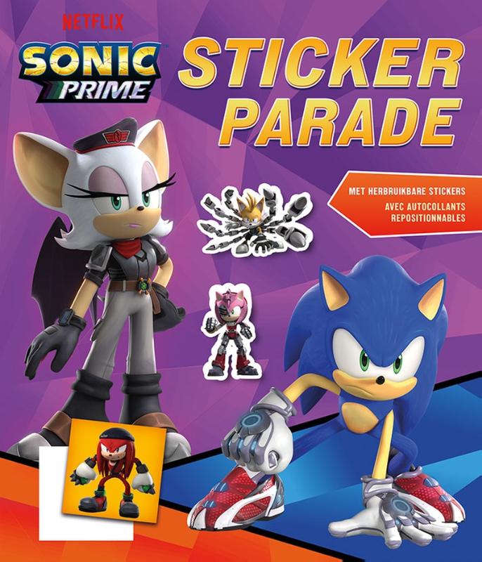 Omslag van Sonic Prime Sticker Parade