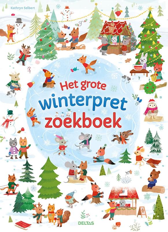 Omslag van Het grote winterpret zoekboek