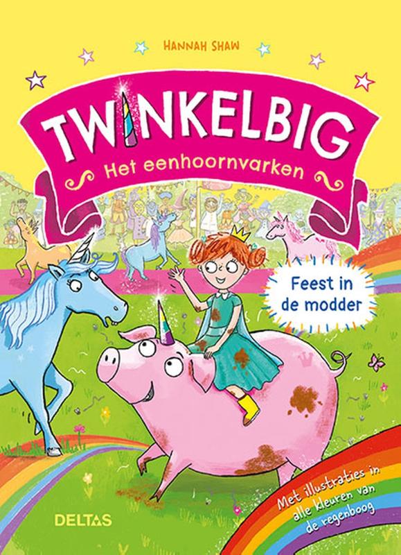 Omslag van Twinkelbig het eenhoornvarken - Feest in de modder