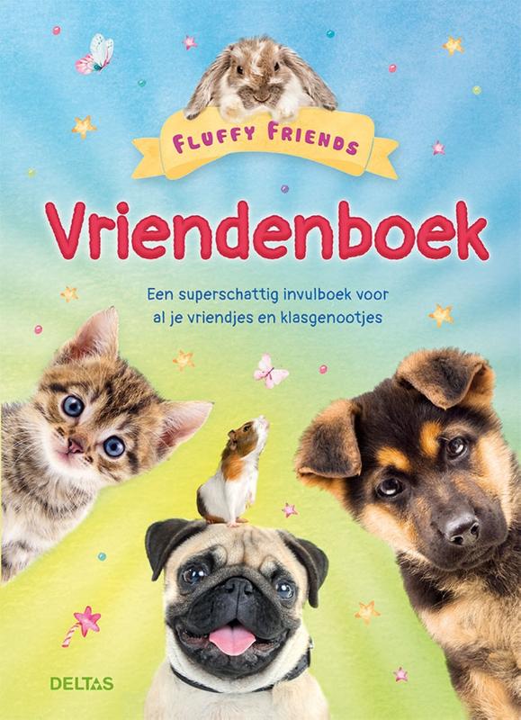 Omslag van Fluffy Friends vriendenboek