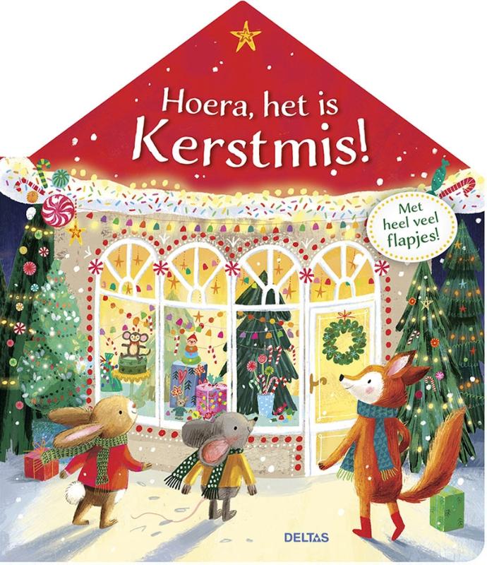 Omslag van Hoera, het is Kerstmis!