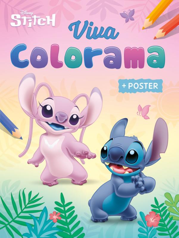 Omslag van Disney Stitch Viva Colorama