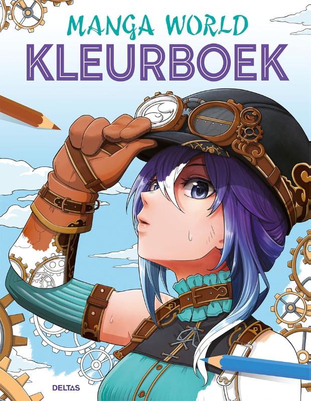 Omslag van Manga World Kleurboek