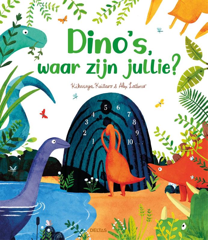 Omslag van Dino's, waar zijn jullie?