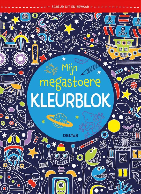 Omslag van Mijn megastoere kleurblok