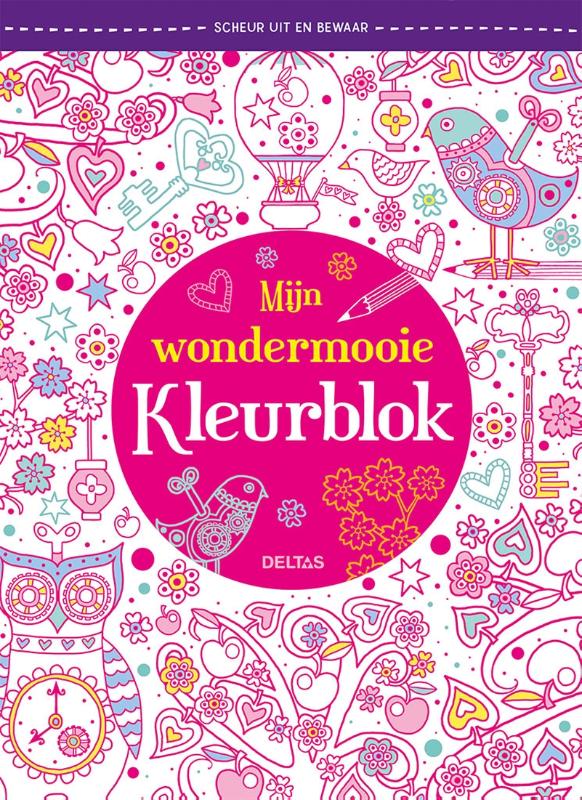 Omslag van Mijn wondermooie kleurblok