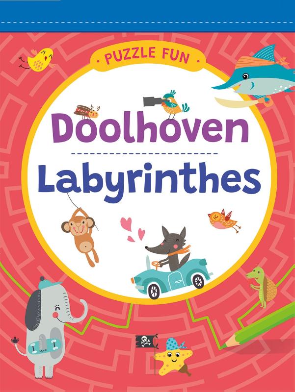 Omslag van Puzzle Fun - Doolhoven / Puzzle Fun - Labyrinthes