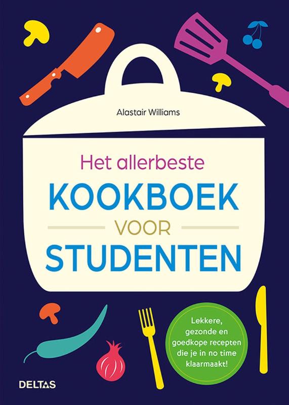 Omslag van Het allerbeste kookboek voor studenten