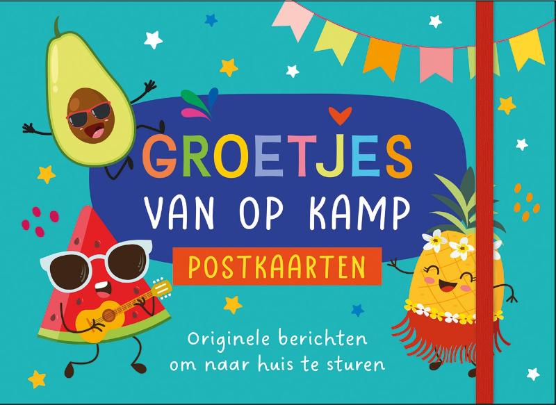 Omslag van Groetjes van op kamp -