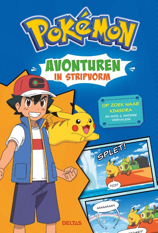 Omslag van Pokémon avonturen in stripvorm - Op zoek naar Kingdra