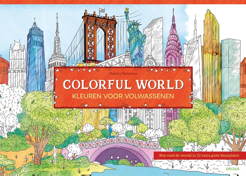 Omslag van Colorful World - Kleuren voor volwassenen