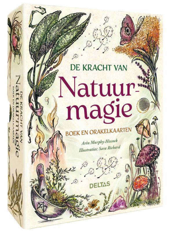 Omslag van De kracht van Natuurmagie - Boek en orakelkaarten