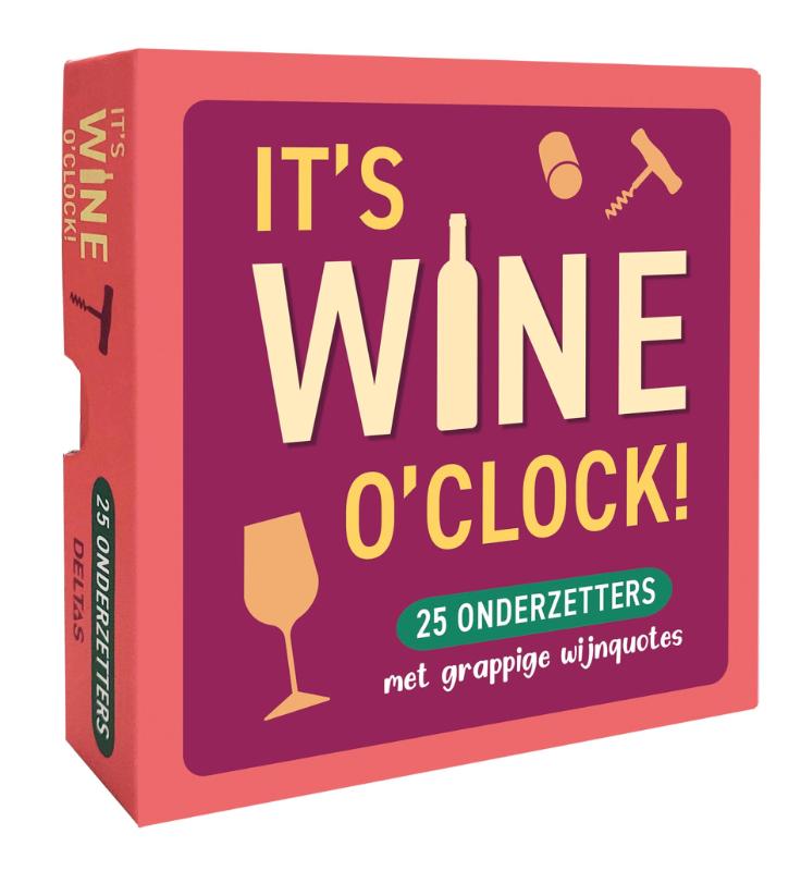 Omslag van It's WINE o'clock!