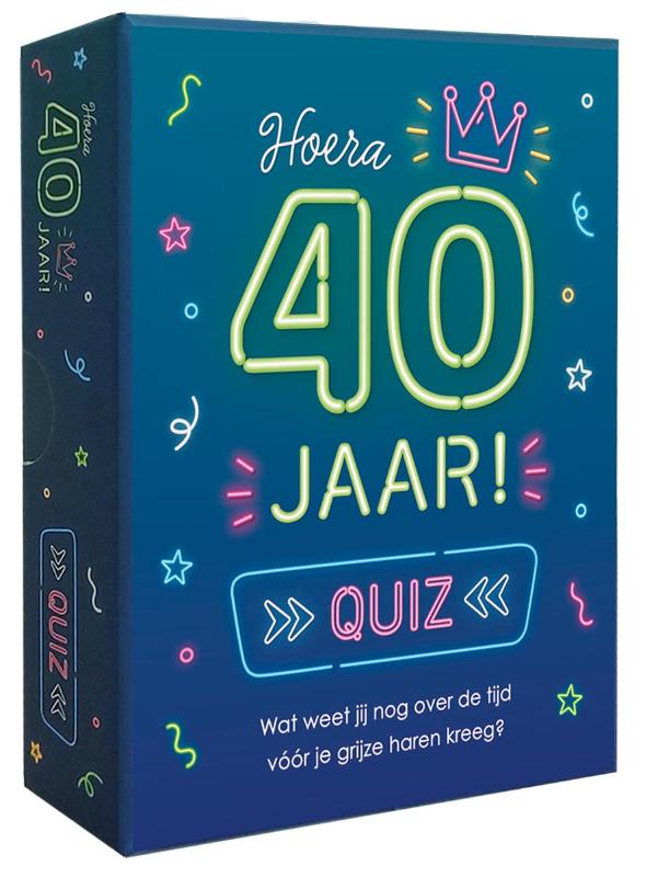 Omslag van Quiz Hoera 40 jaar!