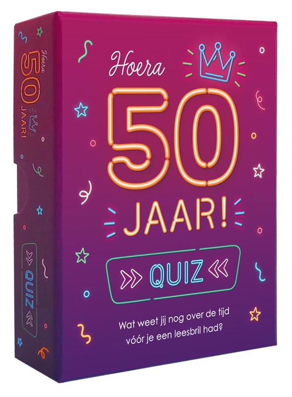 Omslag van Quiz Hoera 50 jaar!