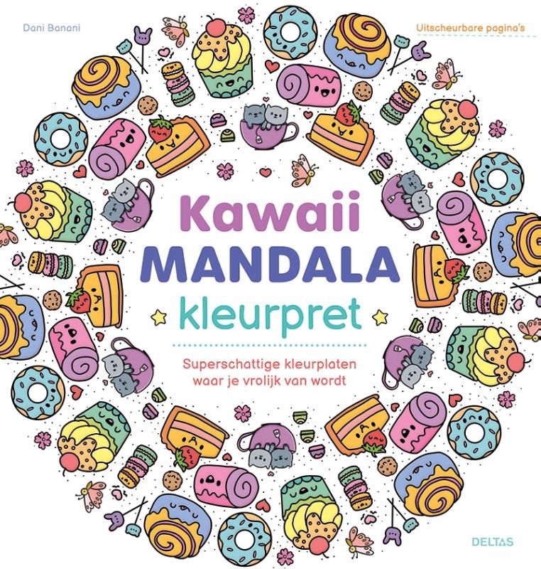 Omslag van Kawaii Mandala kleurpret