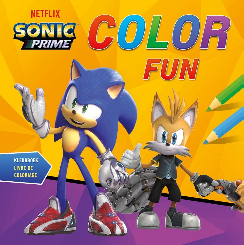 Omslag van Sonic Prime Color Fun