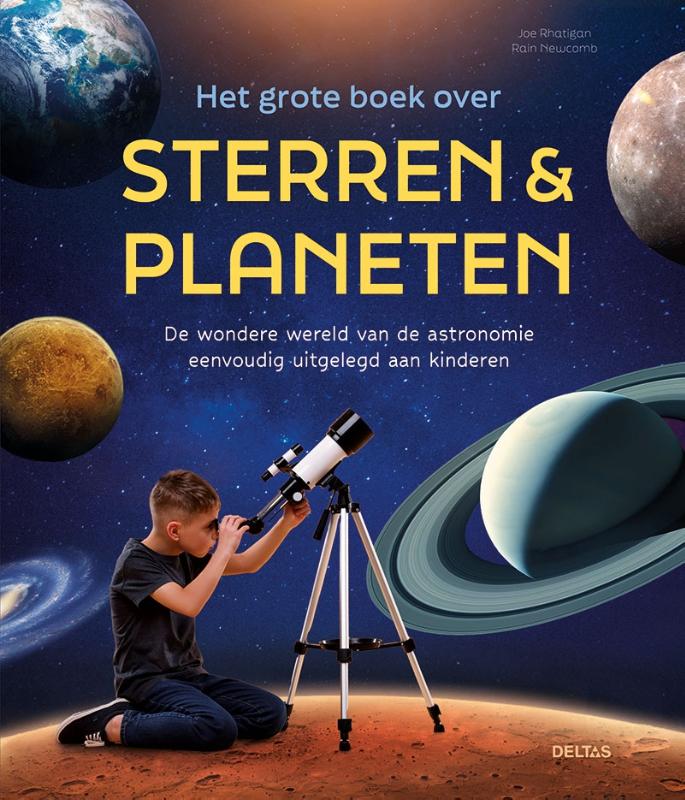 Omslag van Het grote boek over sterren & planeten