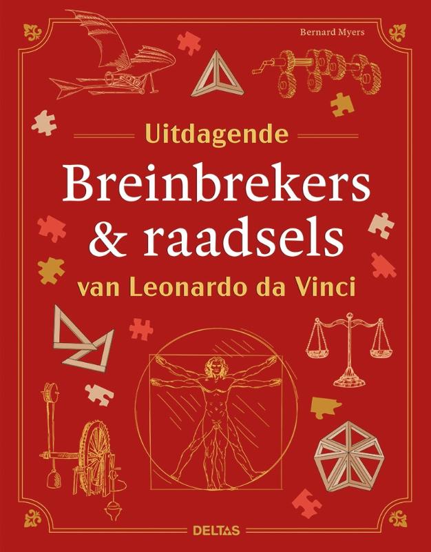Omslag van Uitdagende breinbrekers & raadsels van Leonardo da Vinci