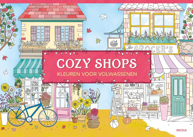 Omslag van Cozy Shops - Kleuren voor volwassenen