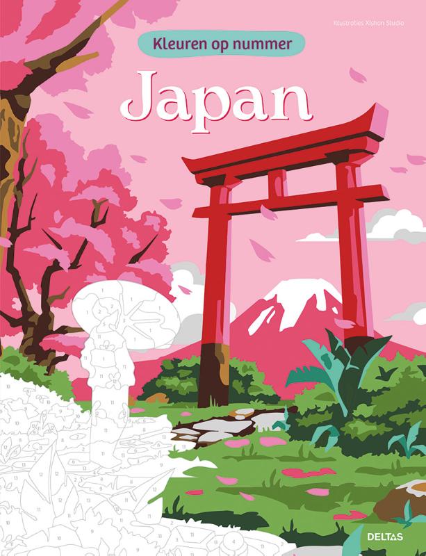 Omslag van Japan - Kleuren op nummer