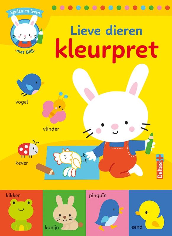 Omslag van Lieve dieren kleurpret