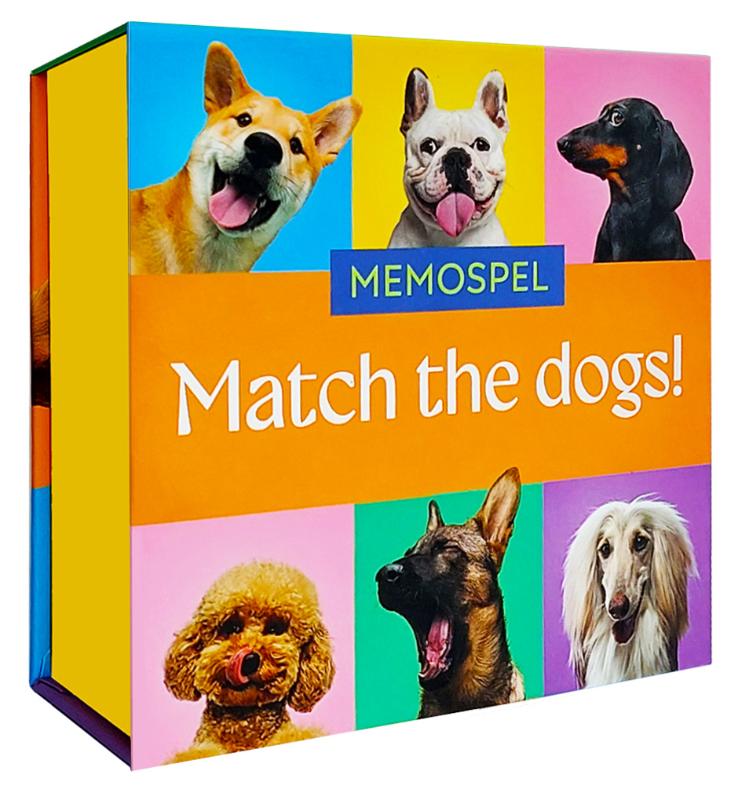 Omslag van Match the dogs! - Memospel