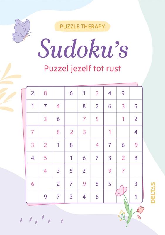 Omslag van Puzzle Therapy Sudoku's