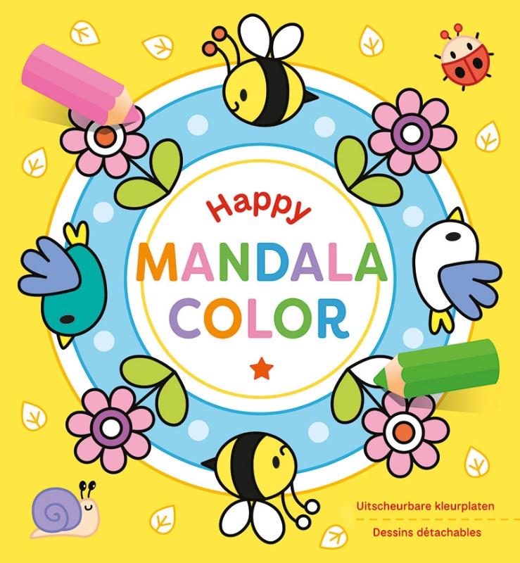 Omslag van Happy Mandala Color