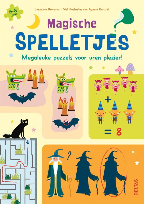 Omslag van Magische spelletjes (6-8 j.)