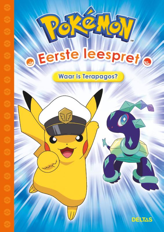 Omslag van Pokémon eerste leespret - Waar is Terapagos?